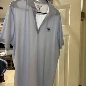 johnnie-O Ocean Reef Light Blue Polo Shirt